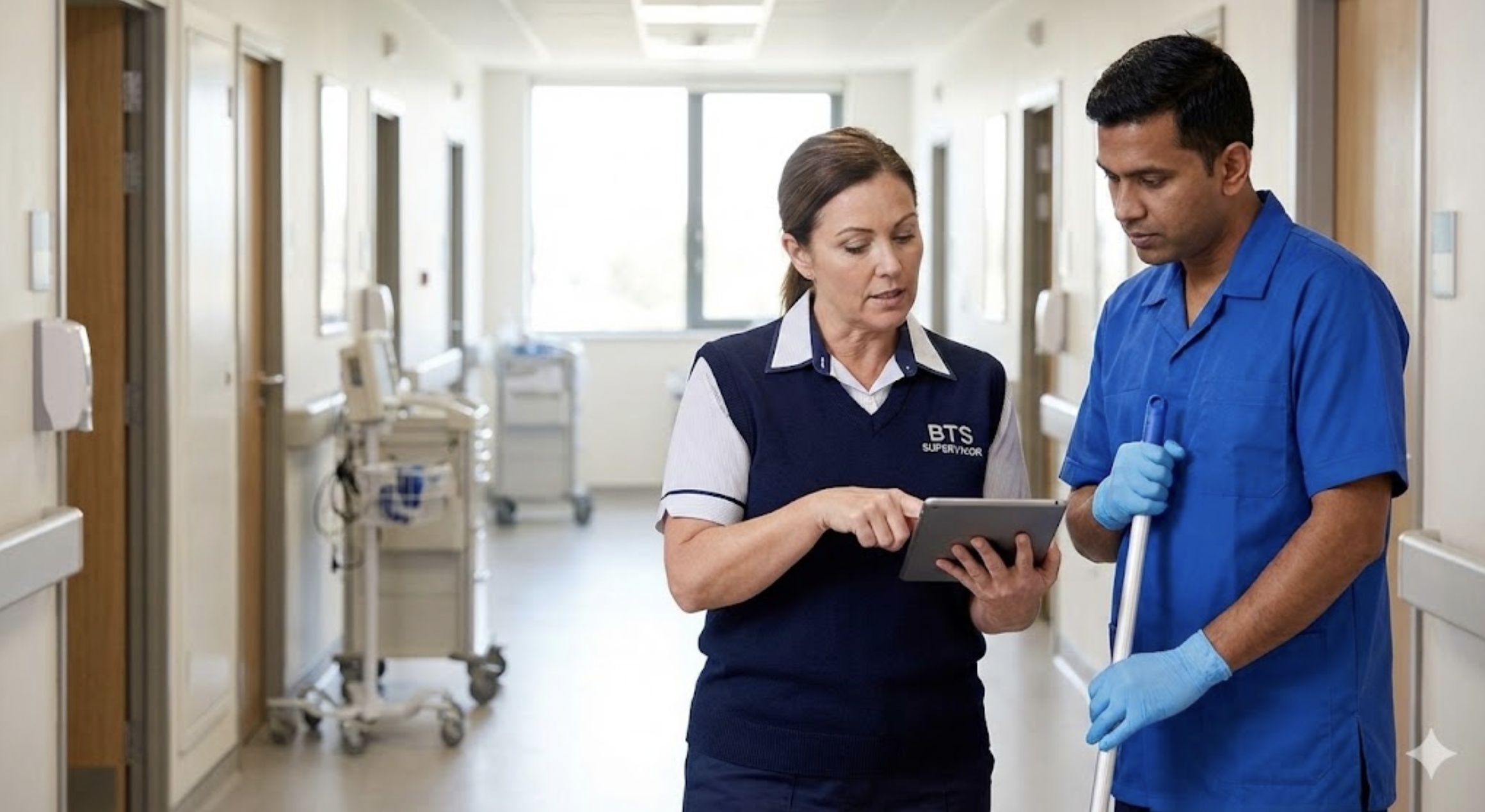 BTS Staff in Hospital
